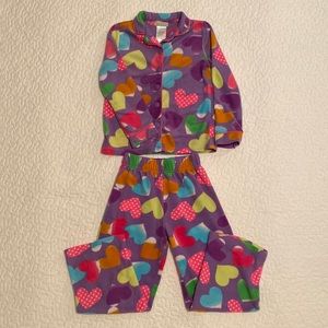 Fleece Pajama Set, size 6/6x